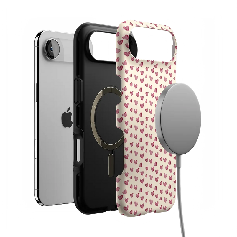 Lovebug | Mauve Hearts Case