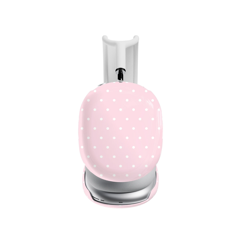 On the Dot | Pink & White Polka Dot AirPods Max Case