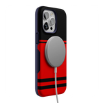 Storm Warning | Black & Red Stripes Case