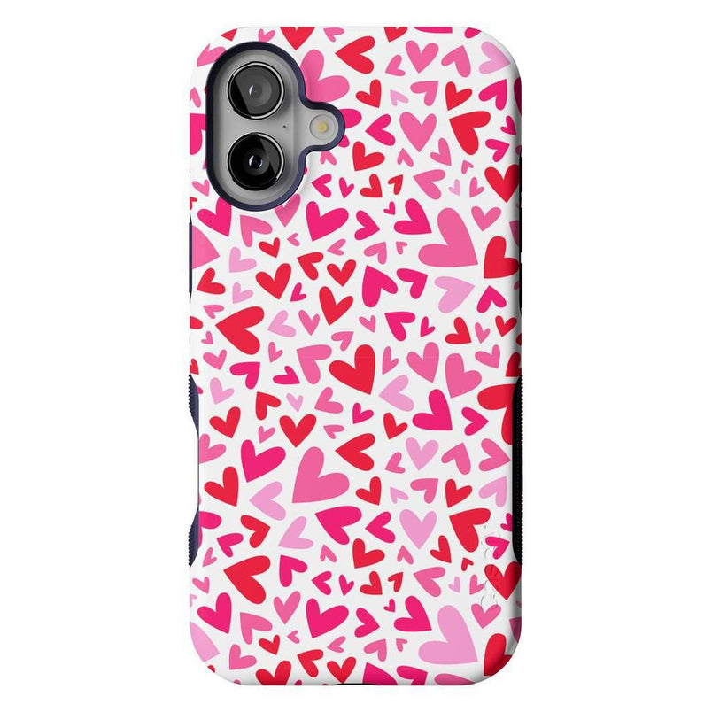 XOXO | Candy Hearts Case iPhone Case get.casely Bold + MagSafe® iPhone 16
