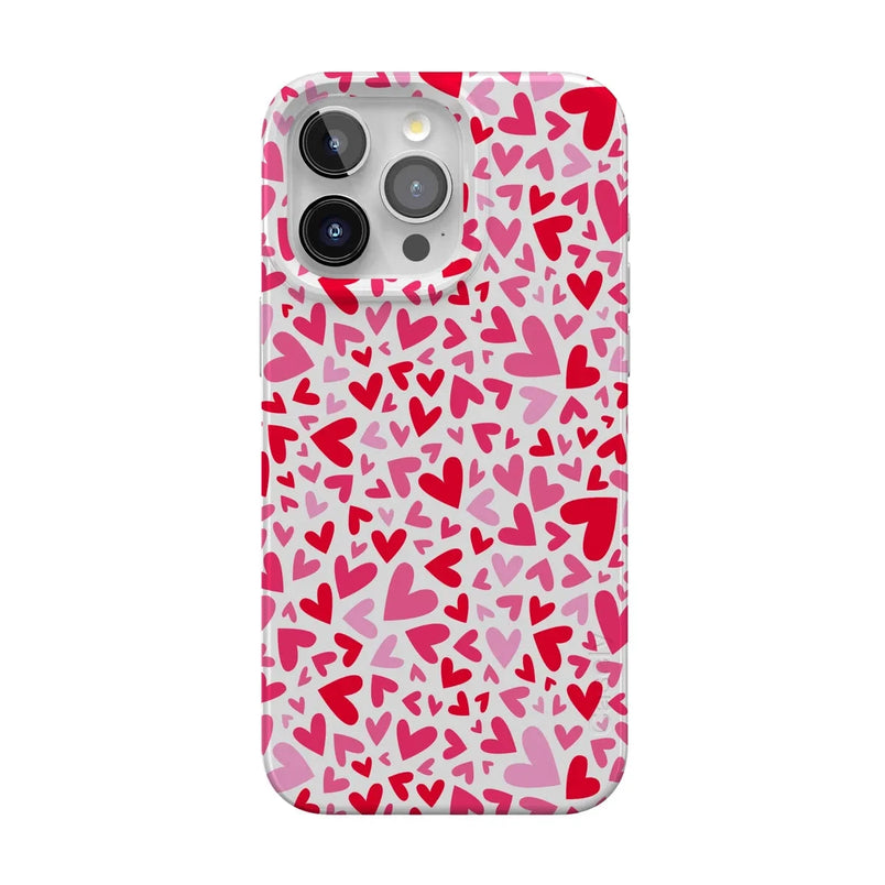 XOXO | Candy Hearts Case iPhone Case get.casely Classic + MagSafe® iPhone 15 Pro Max 
