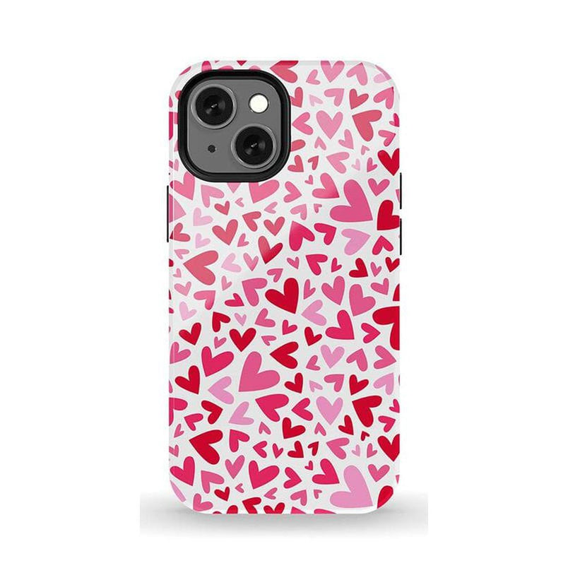 XOXO | Candy Hearts Case iPhone Case get.casely Essential + MagSafe® iPhone 13 Mini