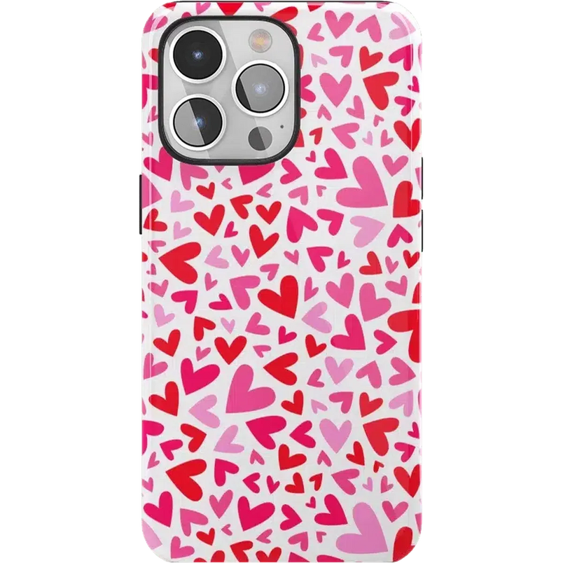 XOXO | Candy Hearts Case iPhone Case get.casely Essential + MagSafe® iPhone 15 Pro Max