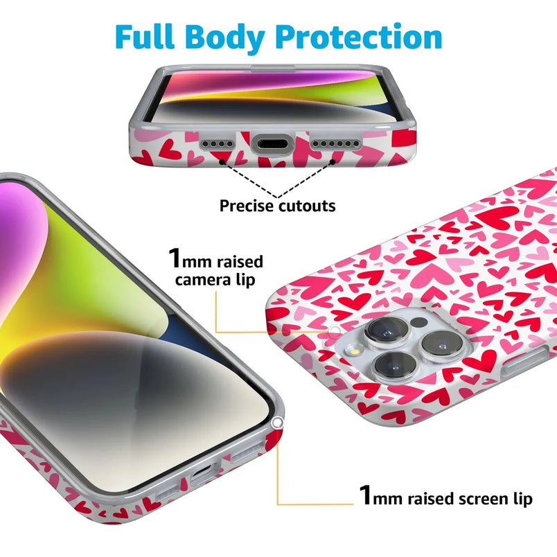 XOXO | Candy Hearts Case iPhone Case get.casely 