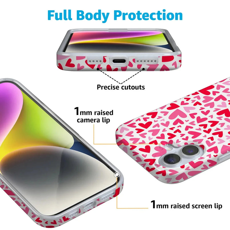 XOXO | Candy Hearts Case iPhone Case get.casely 