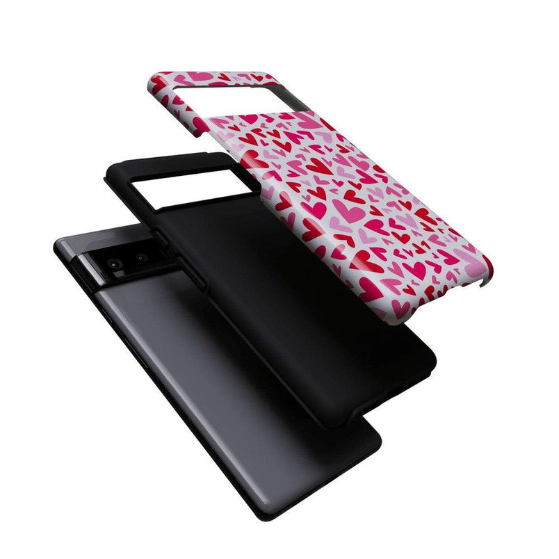XOXO | Candy Hearts Google Pixel Case Google Pixel Case Casetry 