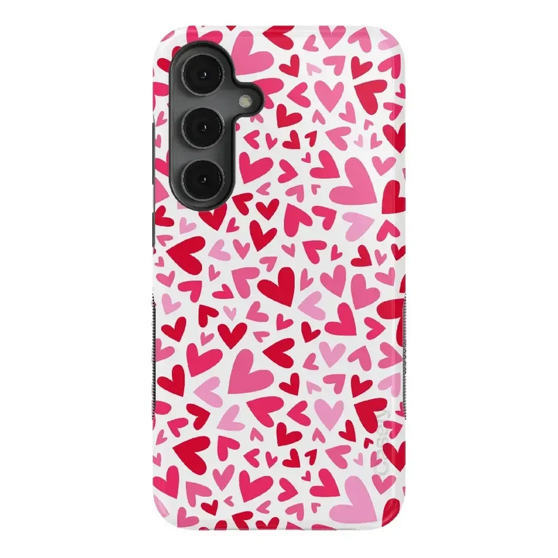 XOXO | Candy Hearts Samsung Case Samsung Case Casetry Bold Flex + MagSafe® Galaxy S25 Plus 