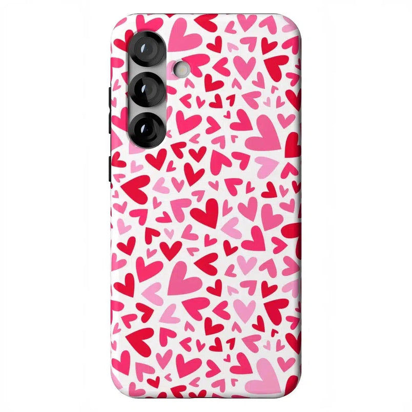 XOXO | Candy Hearts Samsung Case Samsung Case Casetry Essential + MagSafe® Galaxy S25 Plus 