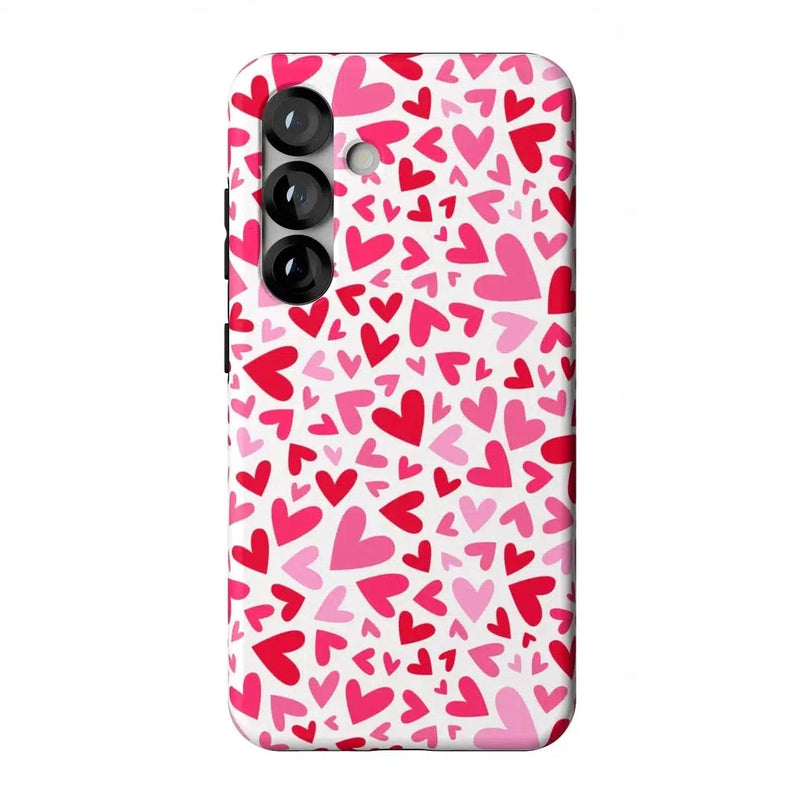 XOXO | Candy Hearts Samsung Case Samsung Case Casetry Essential + MagSafe® Galaxy S25 