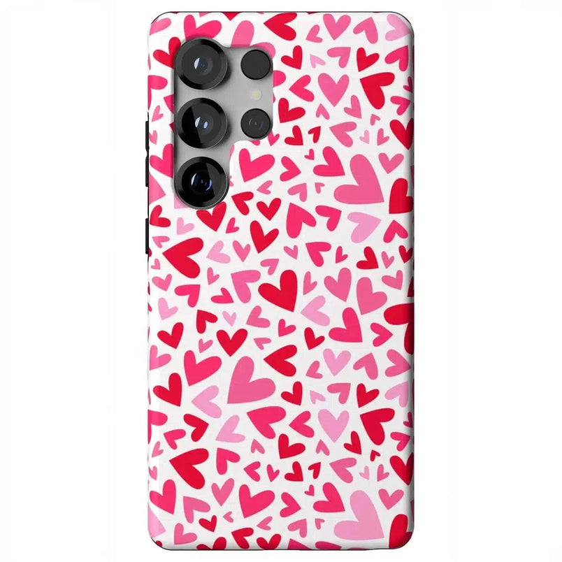 XOXO | Candy Hearts Samsung Case Samsung Case Casetry Essential + MagSafe® Galaxy S25 Ultra 