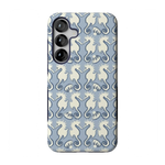 Seahorse Drift | Coastal Blues Case - Galaxy S25 Plus