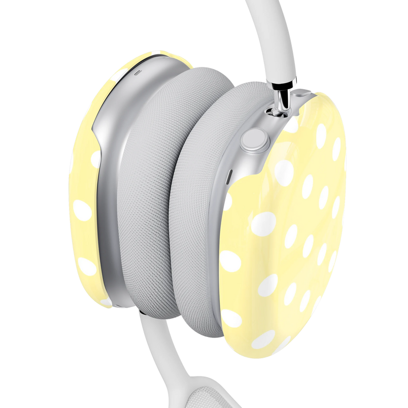 Spotted in SoHo | Yellow Polka Dot AirPods Max Case