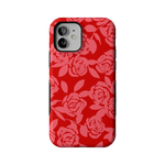 Final Rose | Red & Pink Floral Case