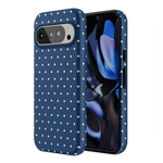 On the Dot | Navy Polka Dot Case