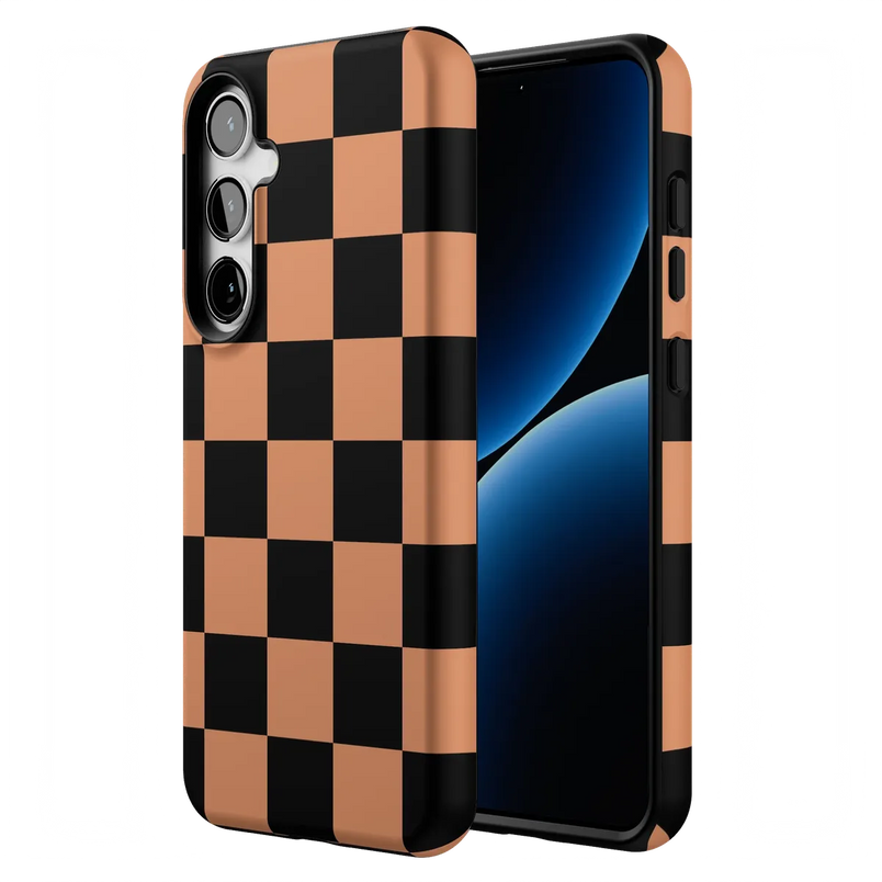 Fit Check | Black & Brown Checkerboard Case