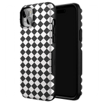 Salem's Hex | Black & White Checkered Case