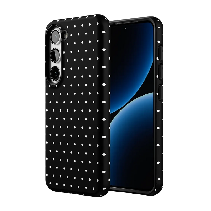 On the Dot | Black Polka Dot Case