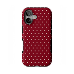 On the Dot | Maroon Polka Dot Case