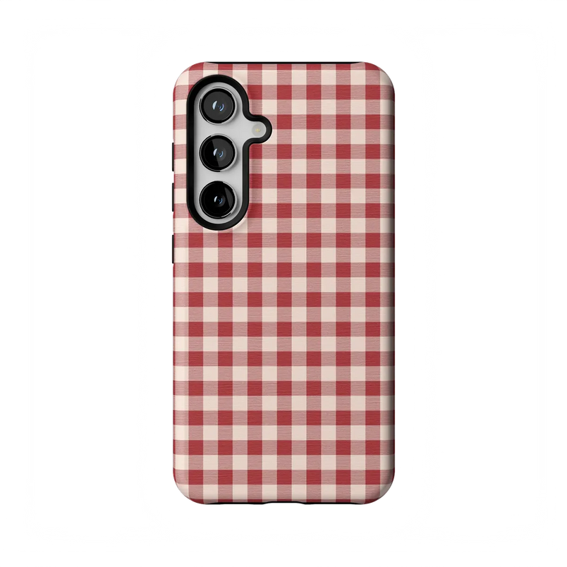 Sweet Jam | Red Gingham Case - Galaxy S24