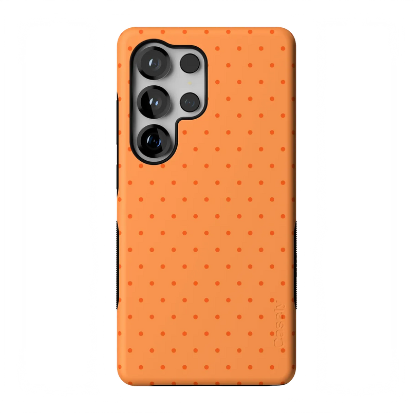 On the Dot | Orange Polka Dot Case
