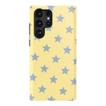 Shine Bright | Butter Yellow Stars Case - Galaxy S22 Ultra