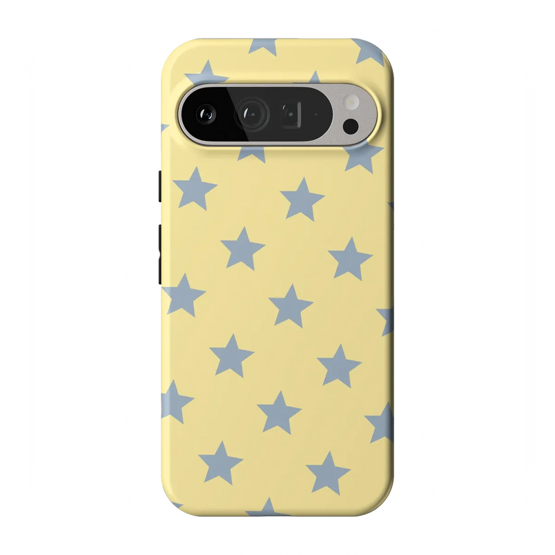 Shine Bright | Butter Yellow Stars Case - Google Pixel 9 Pro XL