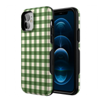 Checked Twice | Green Plaid Case