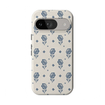 Seaside Stitch | Vintage Roses Case - Google Pixel 9