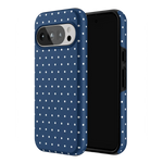 On the Dot | Navy Polka Dot Case