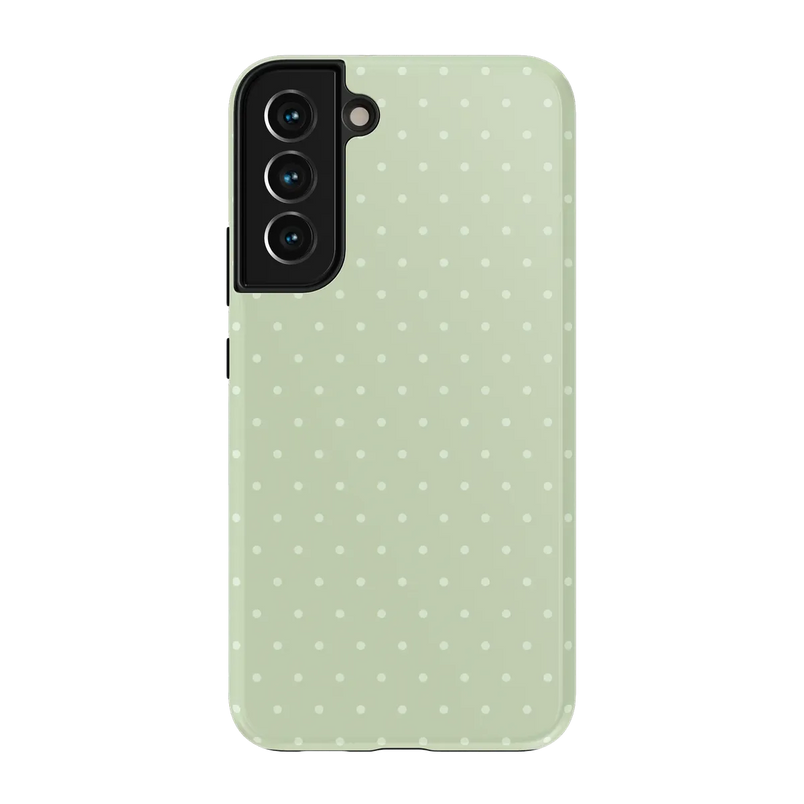 On the Dot | Green Polka Dot Case