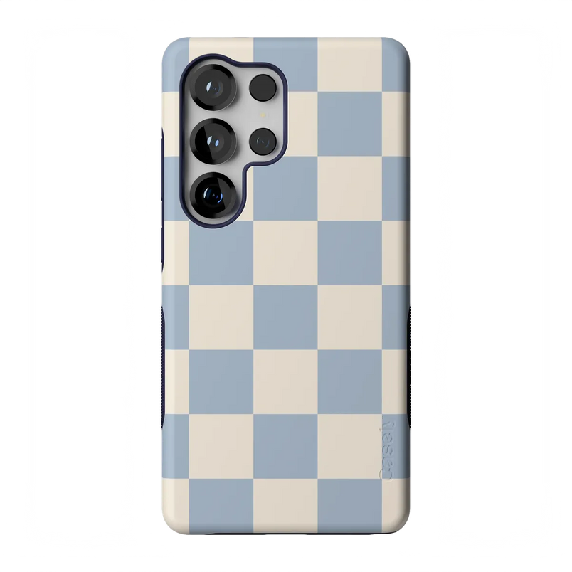 Fit Check | Light Blue Checkerboard Case - Galaxy S25 Ultra