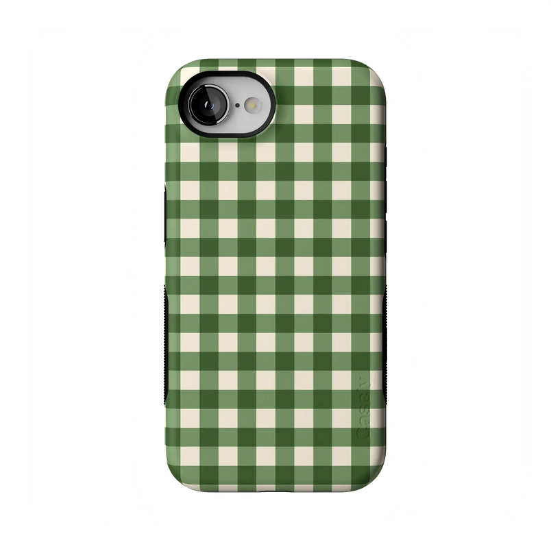 Checked Twice | Green Plaid Case
