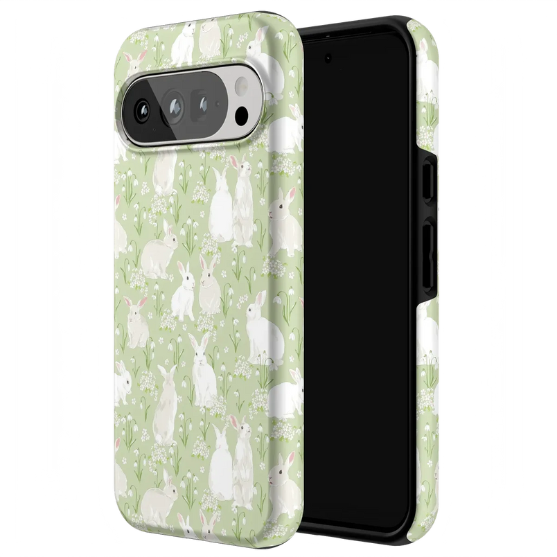 Hop to it | Green Bunny Case
