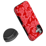 Final Rose | Red & Pink Floral Case