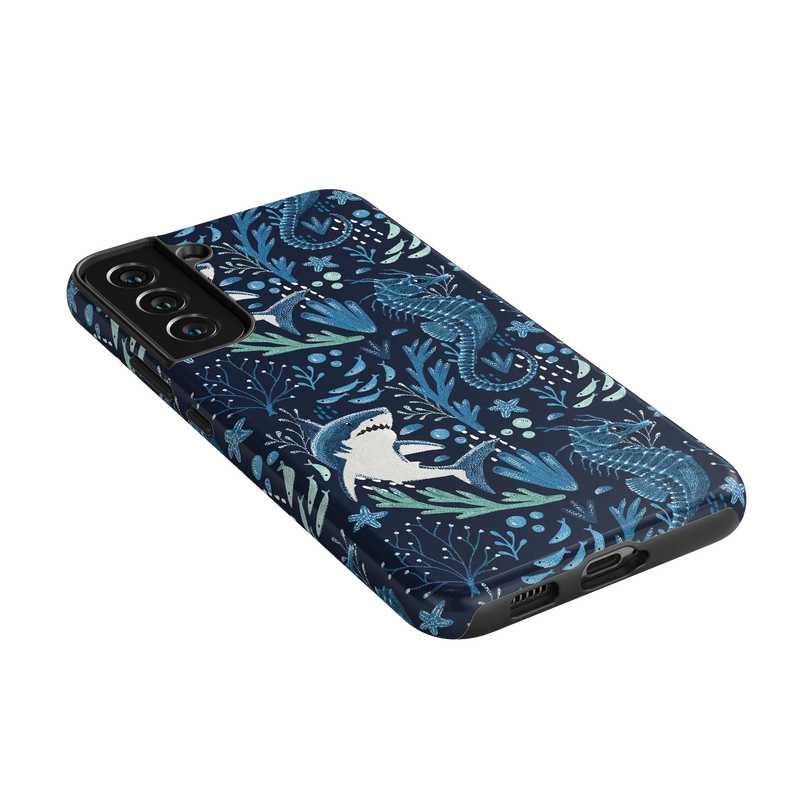 Midnight Reef | Shark Print Case