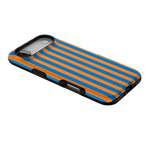 Go New York | Blue & Orange Stripes Case