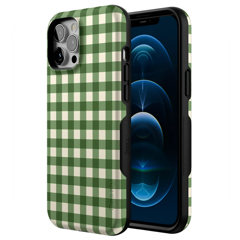 Checked Twice | Green Plaid Case
