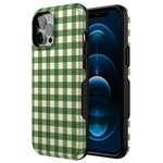 Checked Twice | Green Plaid Case