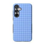 Sweet Jam | Blue Gingham Case - Galaxy S25 Plus