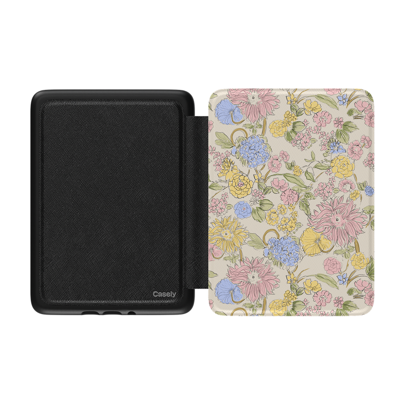 Prairie Blooms | Pastel Floral Kindle Case
