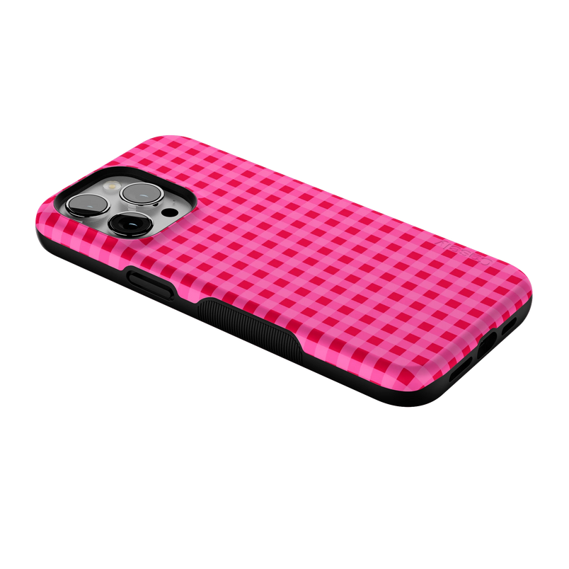 Sweet Jam | Hot Pink Gingham Case