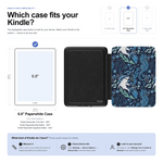 Midnight Reef | Shark Print Kindle Case