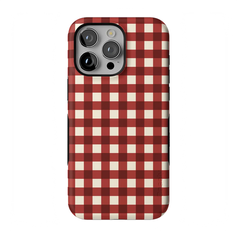 Checked Twice | Red Plaid Case