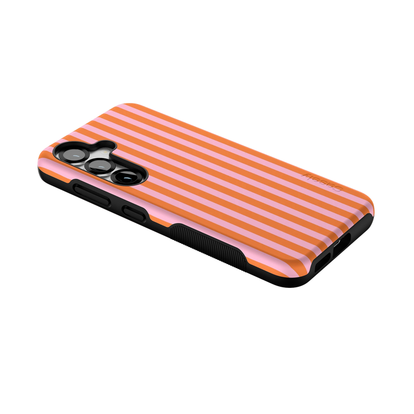 Perfect Stripes | Orange & Pink Stripes Case