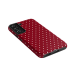 On the Dot | Maroon Polka Dot Case