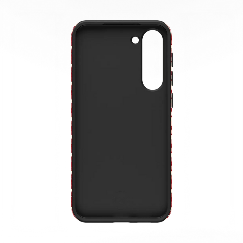 Scarlet Stitch | Red Houndstooth Case