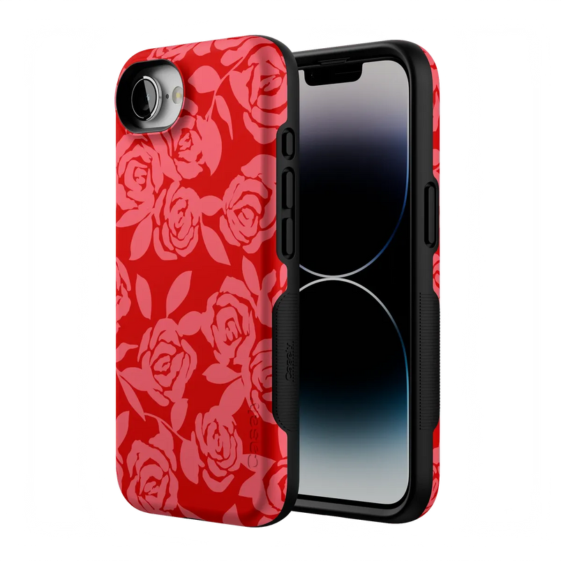 Final Rose | Red & Pink Floral Case