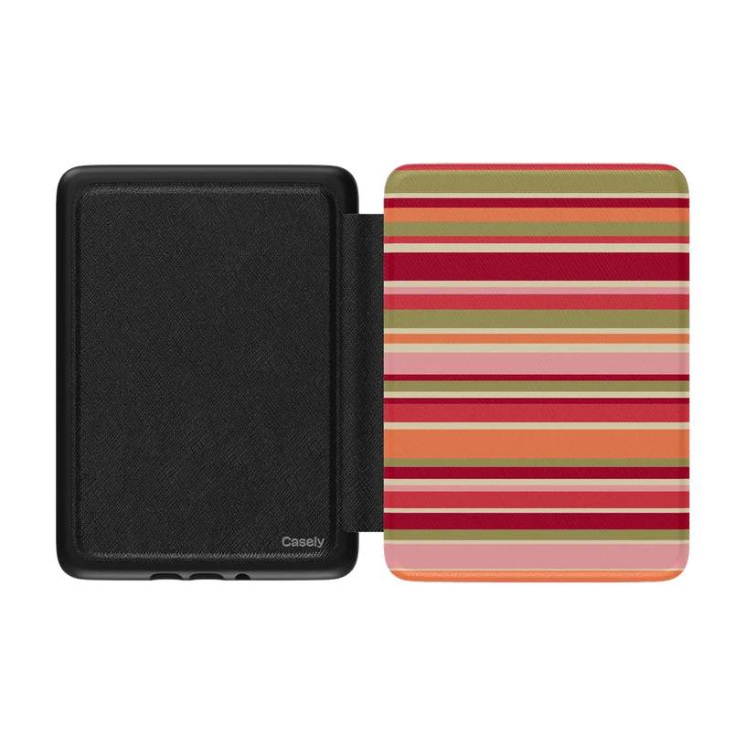 Citrus Stripes | Poolside Print Kindle Case