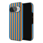 Go New York | Blue & Orange Stripes Case