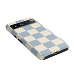 Fit Check | Light Blue Checkerboard Case